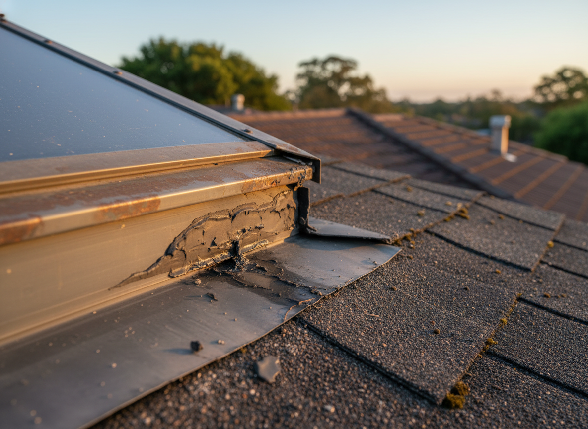 Skylight and roof window flashing