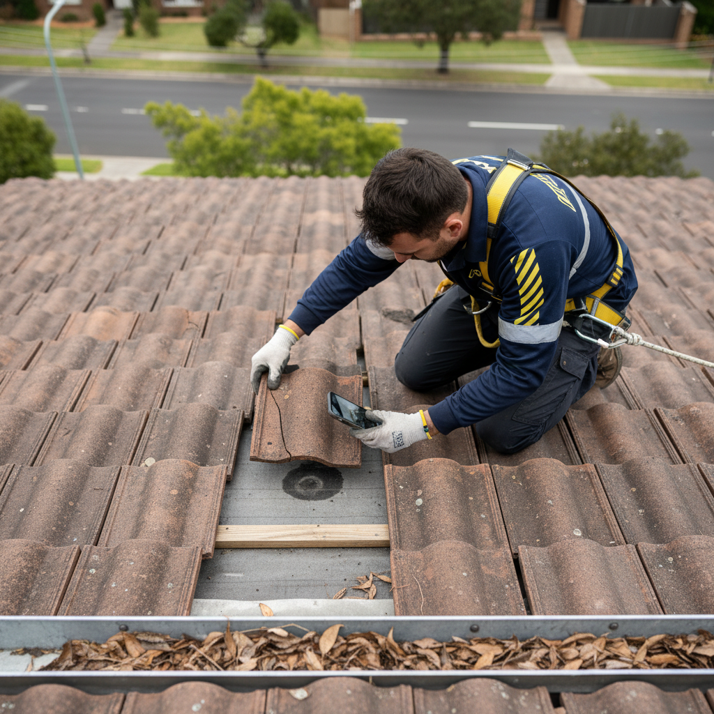 Roof repair — leak diagnosis
